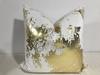 Custom Luxury Hotel Throw Pillow Cushion Cover Velvet Fabric Woven Animal Printing Soft Living Textured Black White Piping