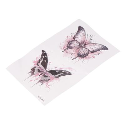 1 Sheet Colorful Butterfly Temporary Tattoos For Women Men Fake Tattoo Sticker Adults Face Hands Body Art Tattoo