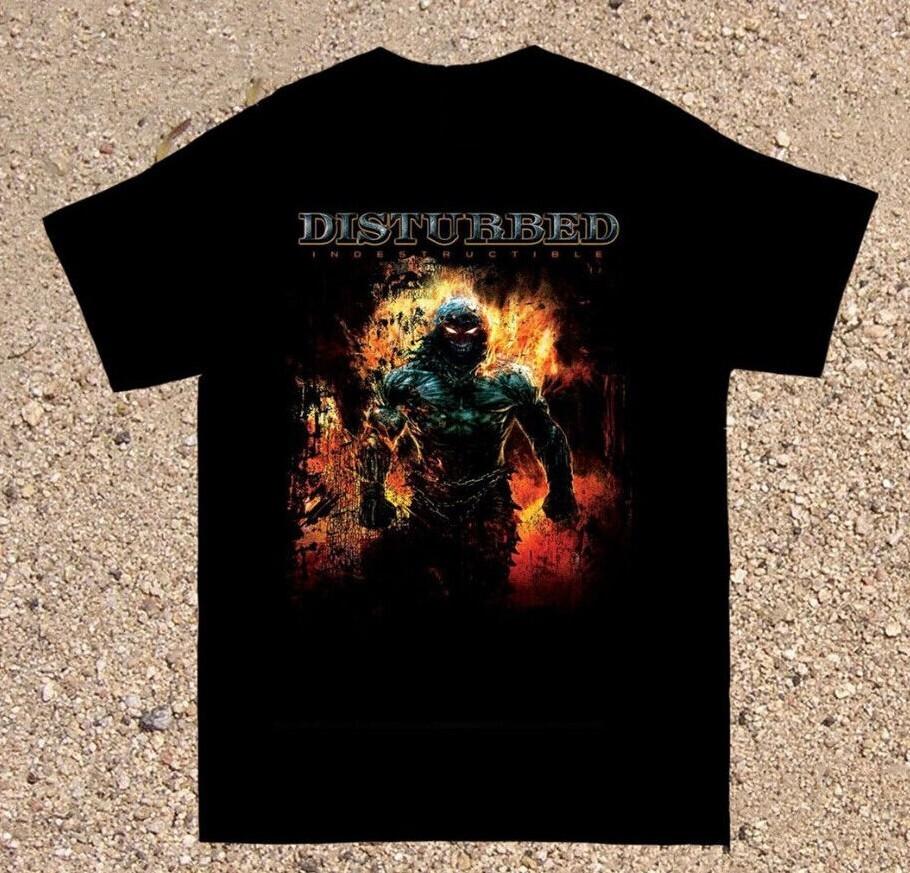 Disturbed Indestructible Unisex Shirt, Disturbed Band Graphic Tee Retro S-5XL Unisex T-Shirt XL