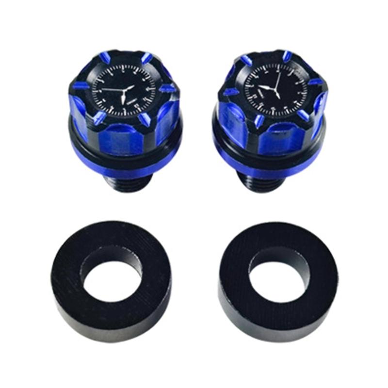 Aluminum Rear View Screws for Most Motorbike Scooter Rustproof Screws