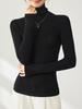 Yangzi Seamless High Neck 100% Fine Wool Slim Fit Women's Sweater