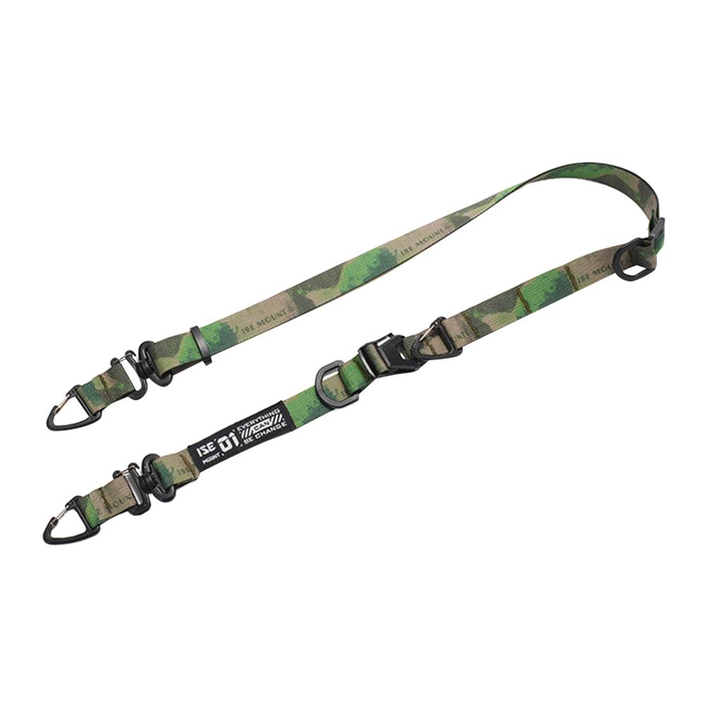 Tactical Shoulder Strap Quick Release Adjustable Crossbody Bag Strap with Hanging Ring Outdoor Camping Molle Extensible Accessor