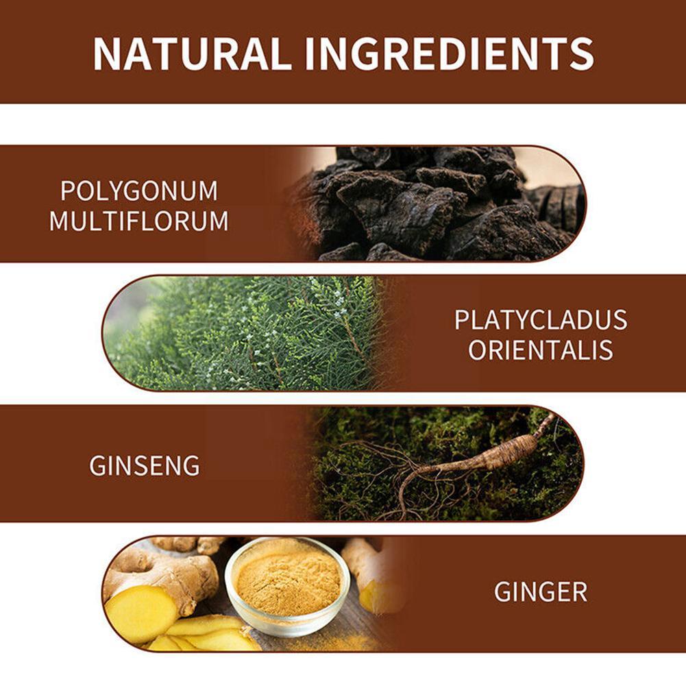 100g Natural Polygonum Multiflorum Hair Soap Polygonum Multiflorum Shampoo and Conditioner Bar