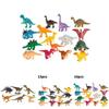 Dinosaur Static Figures Pack With Durable Plastic Material For Gift And Play