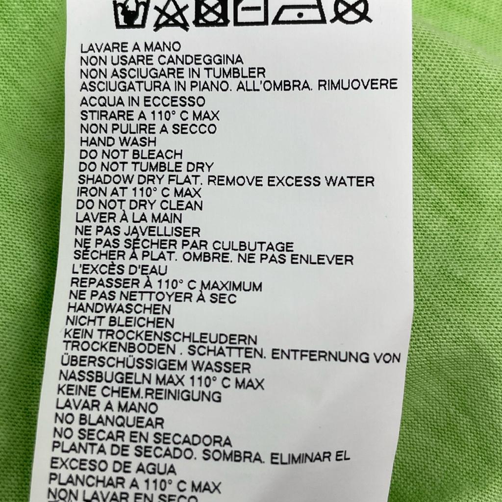 Dsquared2 S74GD0368 Green Cotton T-shirt Tops S greenUsed