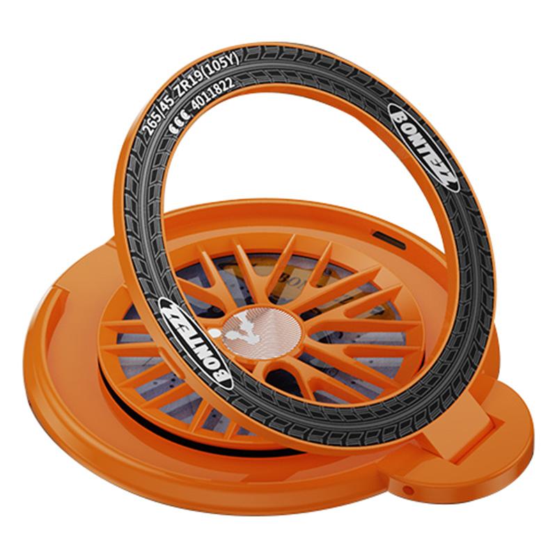 BONTEZZ Magnetic Phone Ring Holder 360 Degrees Rotation Gyroscope Phone Kickstand