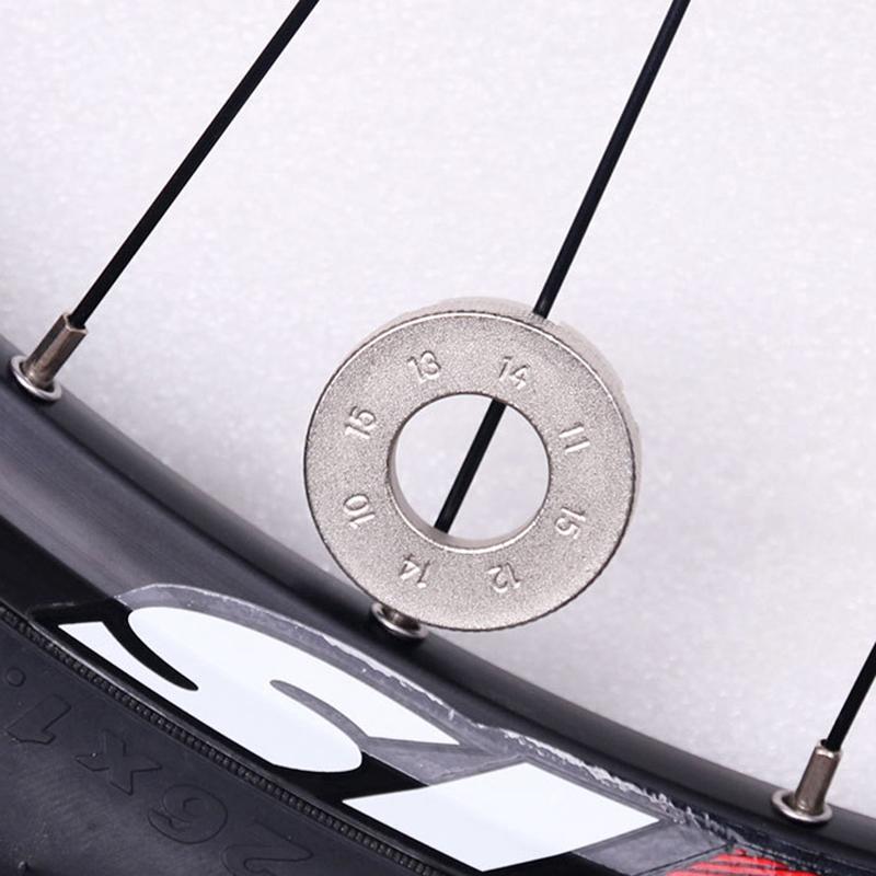 Bicycle Spoke Nipple Wrench 8 Way Groove Bike Wheel Rim Adjuster Spanner Multitool Repair Service Tool Key Bike Tools Cycling