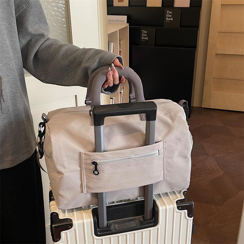 Short-Distance Travel Bag Women's Lightweight Multifunctional Crossbody Bag Sports Fitness Bag Large Capacity Storage Bag
