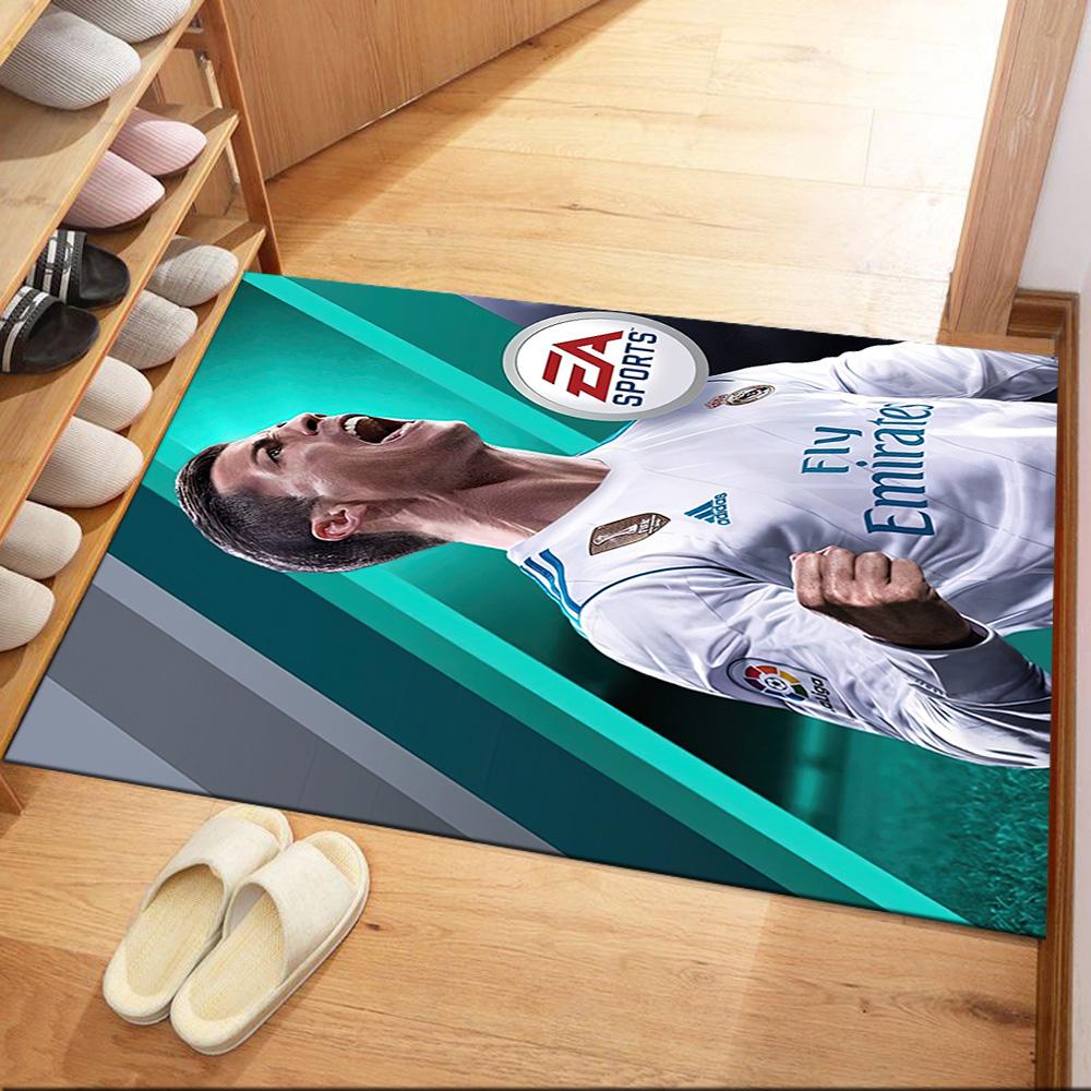 Cristiano Ronaldo Floor Mat Design For Kitchen Foyer Bedrooms Decorate Room Antislip Carpet Decorate Offices Gift For Festivals