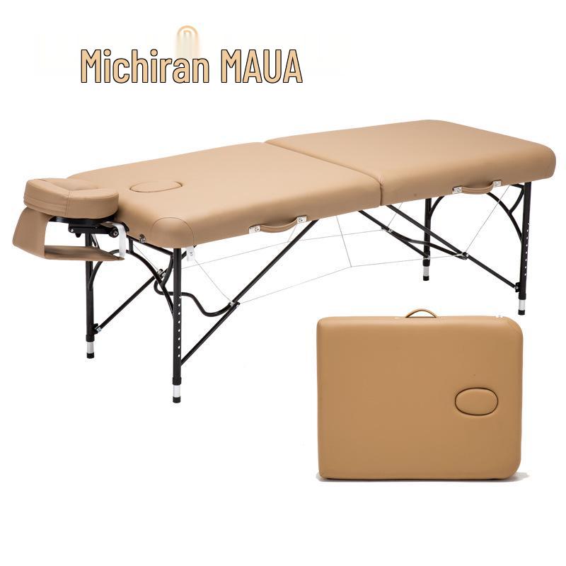 Solid Wood Folding Massage & Acupressure Bed for Home Use - Tuina & Physiotherapy