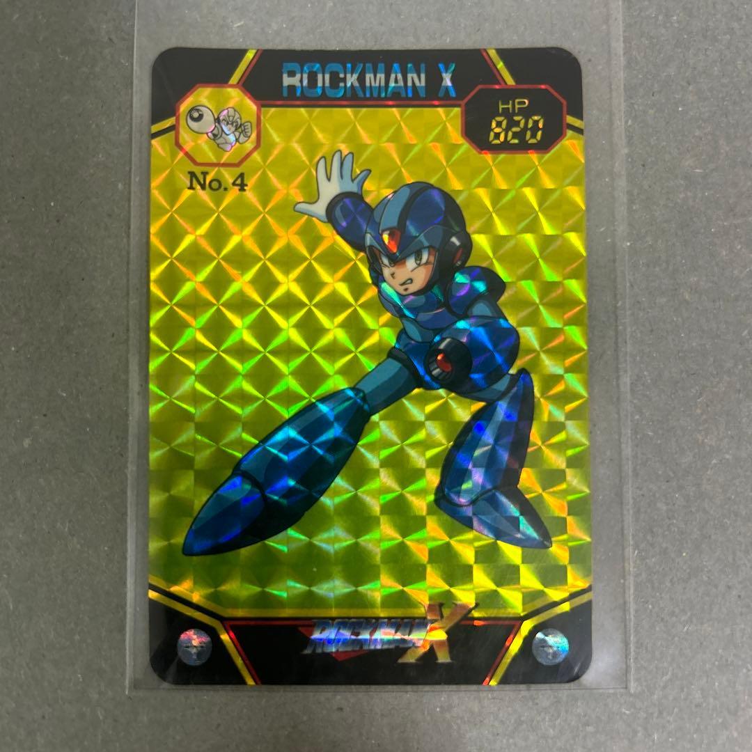 Used Rockman X Hologram Card No.4 HP820