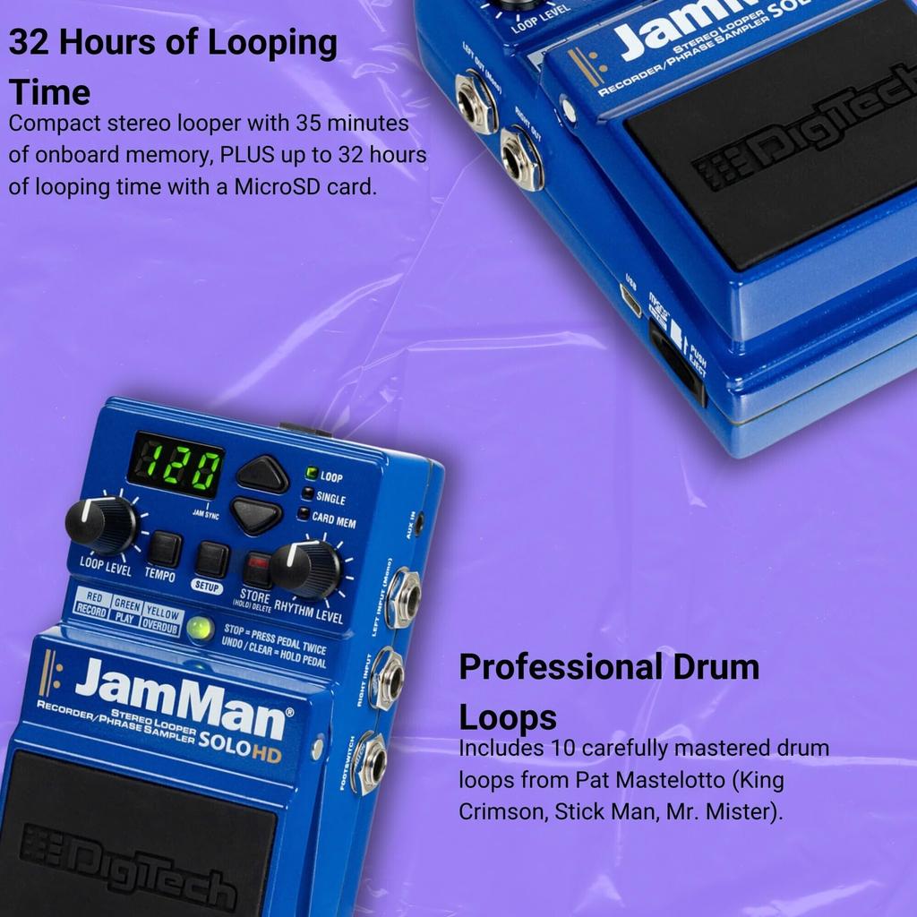 regular import Digitech Looper JAMMAN Solo HD [Domestic product]