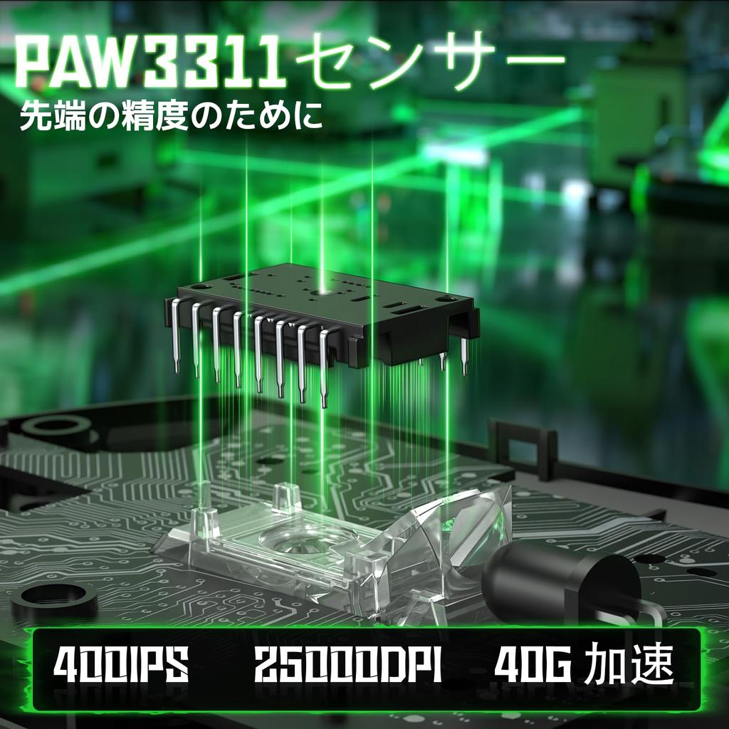 ATTACK SHARK V3 Gaming Mouse PAW 40G Three Connection Modes 100 500mAh Cloud Independent Rechargeable for Standards Compliance Certificate 3311,