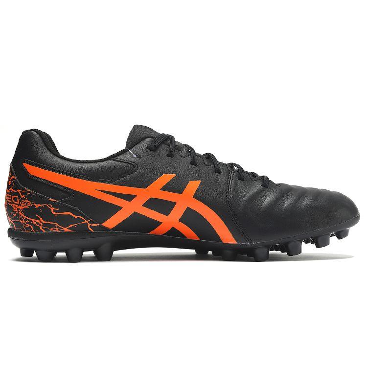 Asics Ds Light Series Comfortable Ic/In Soccer Shoes Men Soccer Shoes Black Orange 1103A032-001