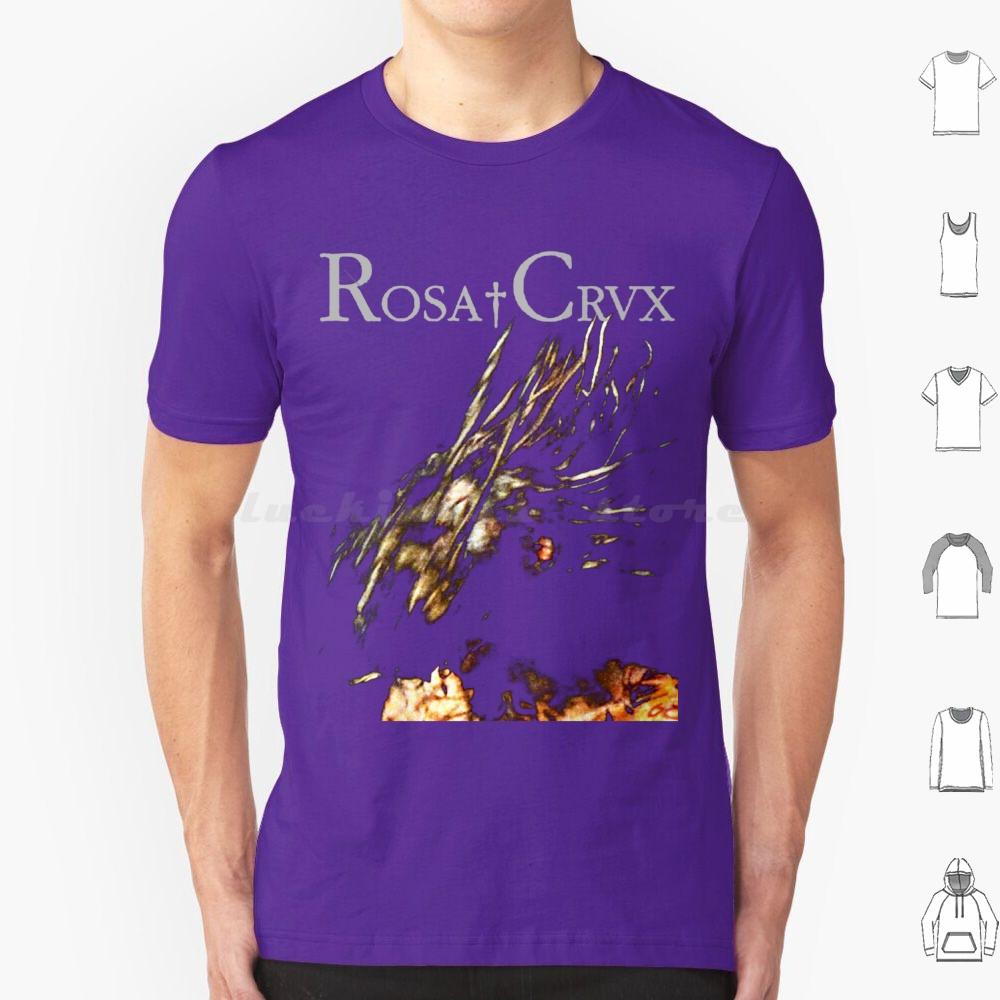 Rosa Darkwave T Shirt 6xl Cotton Cool Tee Rosa Sopor Christian Death Crvx The Sisters Of Mercy Goth Gothic Post Punk Siouxsie