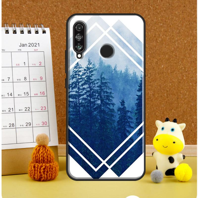 Forest Geometry Wood Nature For Huawei Nova Y72 Y70 Y91 Y90 Y60 Y61 Y73 3i 7i 8i 11i 12i 9 10 SE P20 P30 P40 Lite Case
