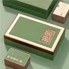 Green Tea Gift Set Box: High-End Laoshan Pre-Rain Longjing Packaging - Empty Box