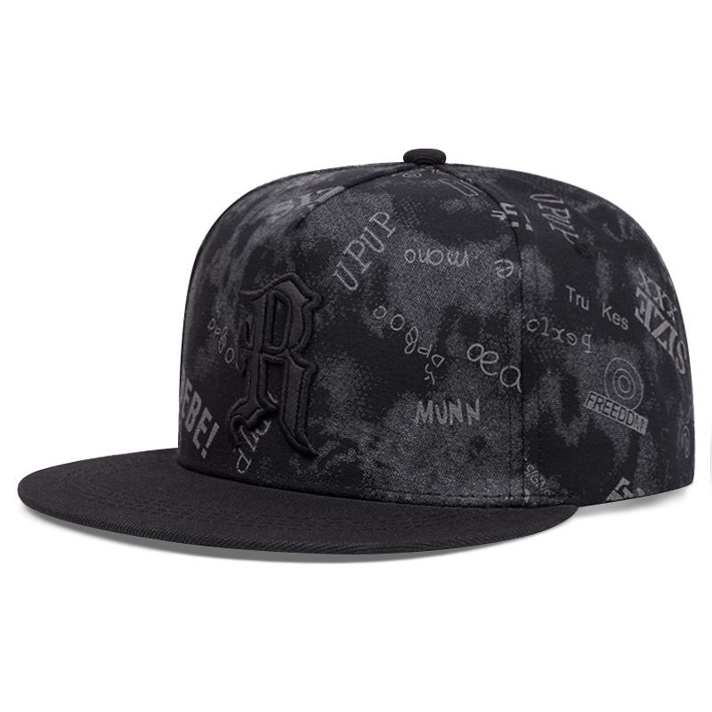 Korean Style Hip Hop Flat Brim Baseball Cap - Trendy, Breathable, Summer Dance Hat