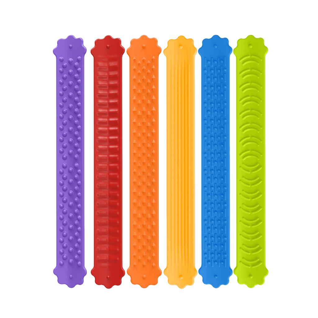 Children'S Educational Sensory Toys: Silicone Wristband, Sensory Ring, Stress-Relieving Toy