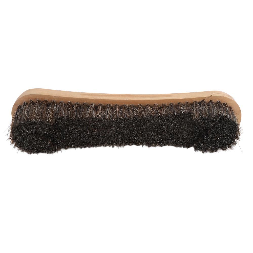 Solid Wood Pool Table Brush Soft Horsehair Pool Table Cleaner Billiard Table Brush Dusting