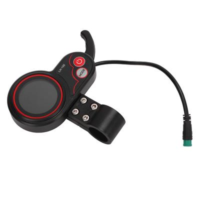 Ηλεκτρικό Ποδήλατο LCD Οθόνη Μέτρησης με 5P Αδιάβροχο Συνδετήρα 24V 36V 48V 60V Πίνακας Ελέγχου για Ηλεκτρικό Πατίνι 22.2mm