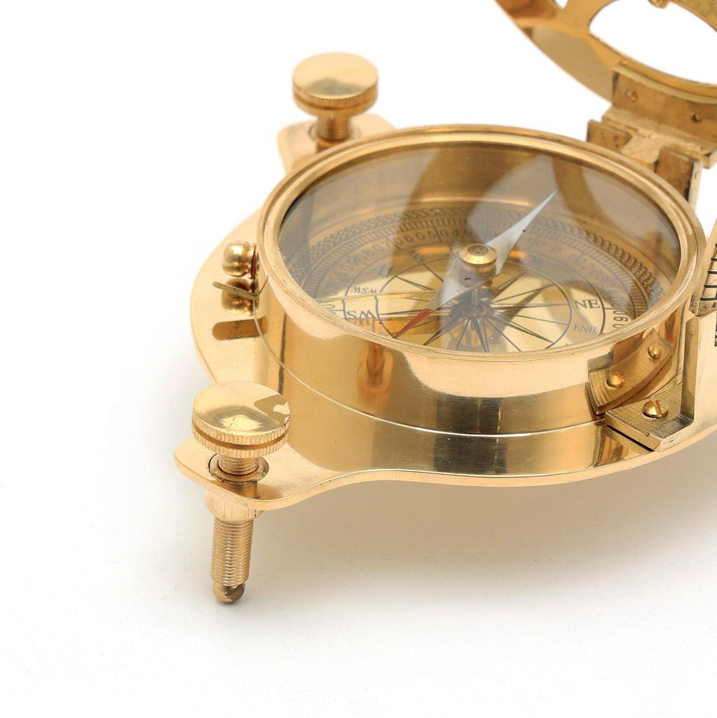 Traditional Maritime Sundial Compass