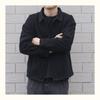 Autumn and winter black denim jacket men's trend simple student versatile loose jacket young denim jacket