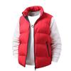 Autumn and winter simple vest men's velvet solid color warm jacket men's versatile loose fashion vest men