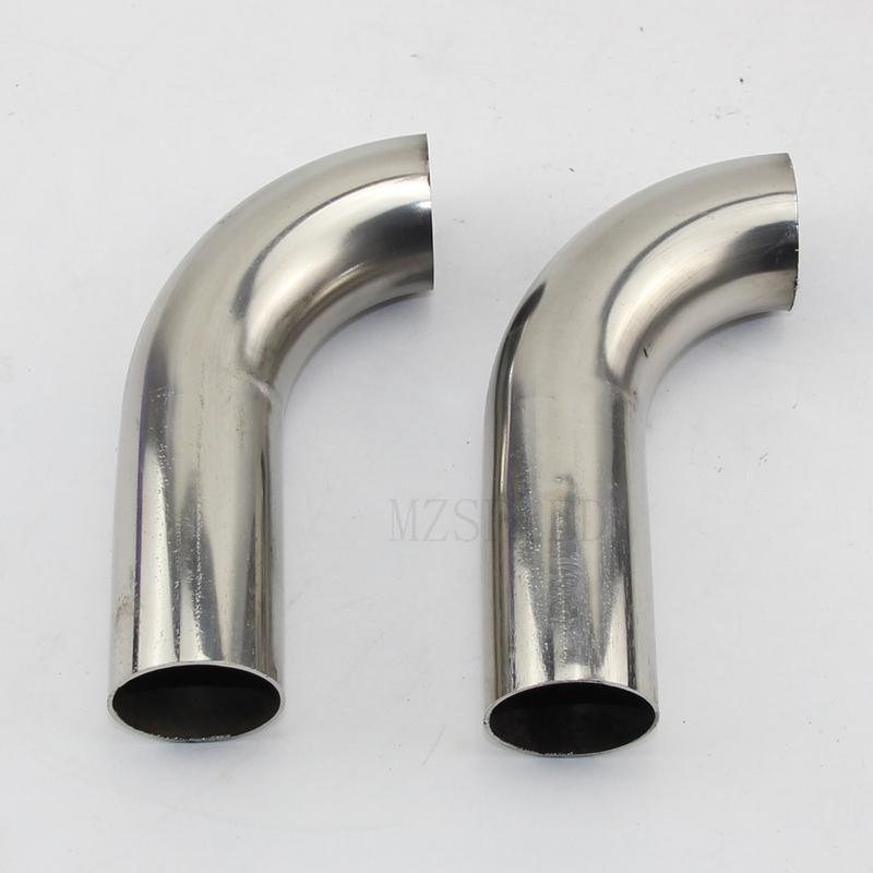 19/25/32/38/51/63mm Stainless Steel 304 OD Elbow 90 Degree Welding Elbow Pipe Connection Fittings