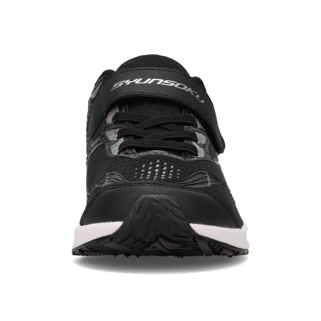 Shunsoku Sneakers for SJJ cm Kids, Boys, Lightweight, 16-25cm, 2E, 2160, Black, 21.5