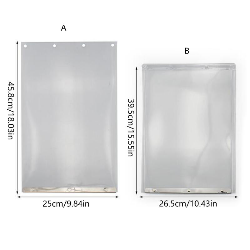 Dog Door Replacement Flap Entry Easy Installation Flap Replacement Dog Door Curtain for Interior Exteriors Door