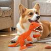 Dog Plush Chew Toys Animal Shaped Teething Toys Squeaky Plush Bite Resistant Soft Pet Chewing Supplies For Indoor Outdoor