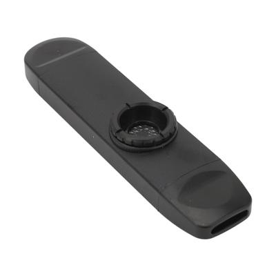 Kazoo électrique noir à double tête, instrument à tonalités ajustées pour les amateurs de guitare