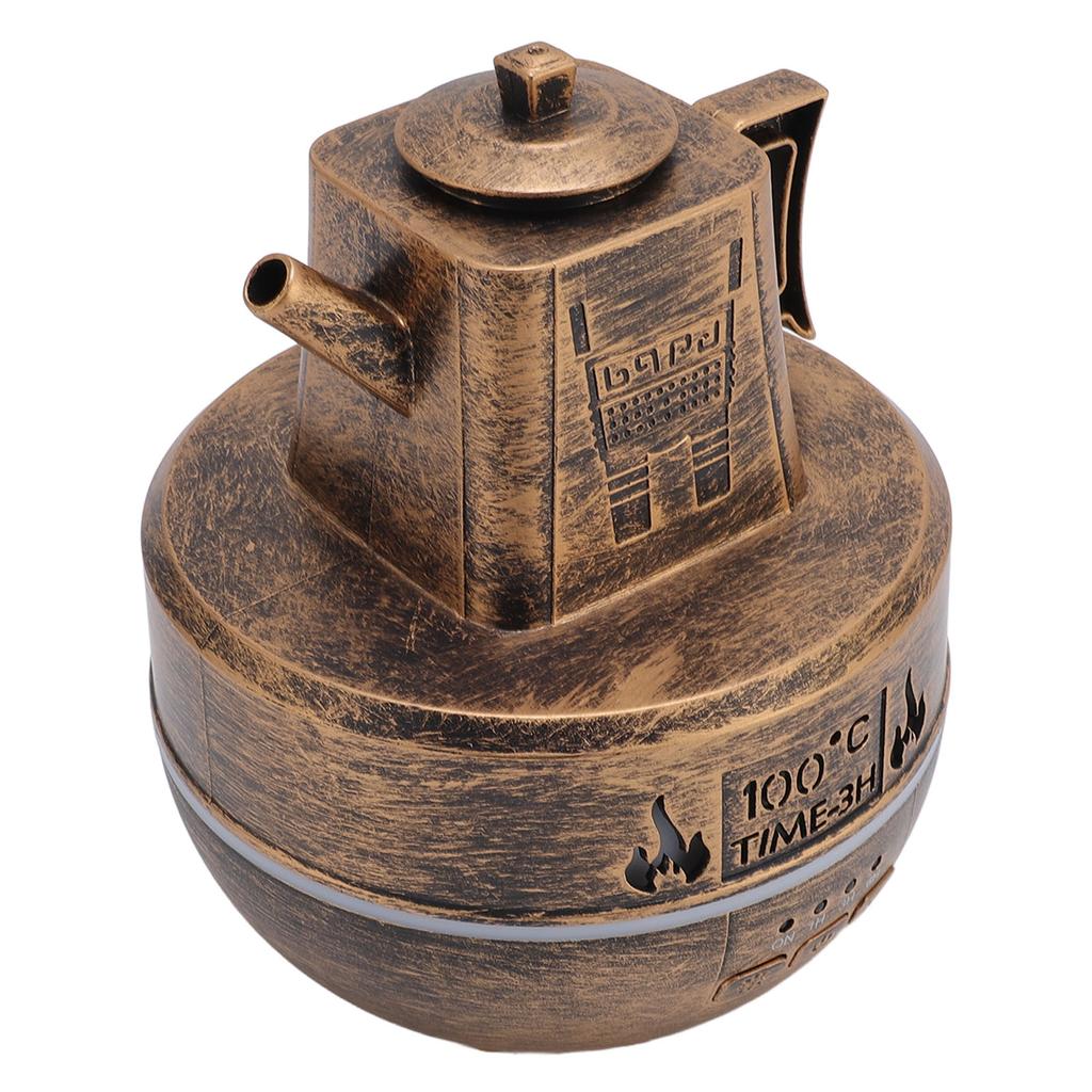 Colorful Essential Oil Diffuser Teapot Shape Aromatherapy Diffuser with 140ml Tank for Desktop