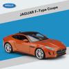 1/24 Scale Welly Jaguar F-Type Coupe Alloy Car Model Diecasts Metal Toy Vehicles Car Model High Simulation Collection Childrens Gifts