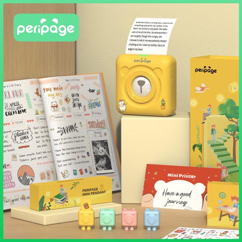 Ailixiong A6 Mini Portable Bluetooth Printer CN Plug (adapter Included)