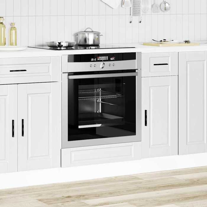 VidaXL Oven Cabinet Porto White Engineered Wood 853997