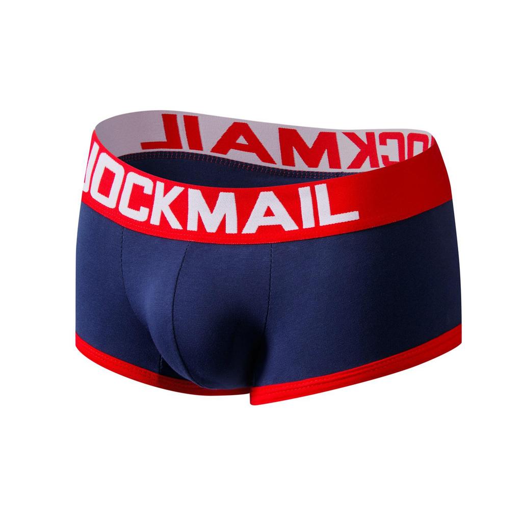 JOCKMAIL Herren Baumwolle Po-Enthüllende Boxer Briefs - Sexy & Erotische Unterwäsche