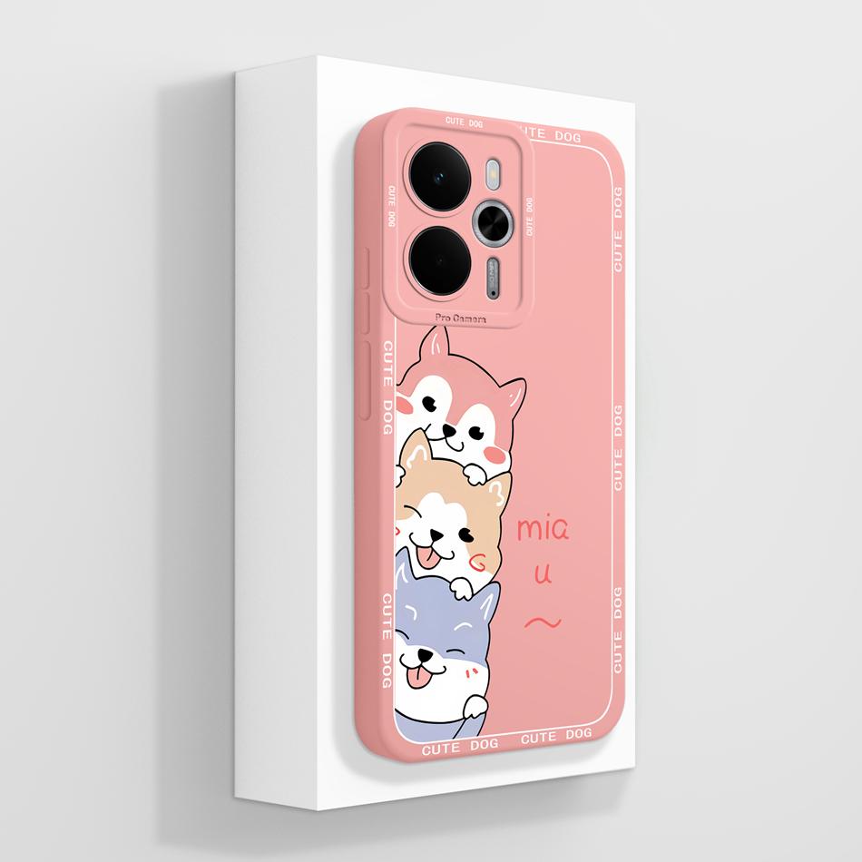 Für Realme 14 Pro Plus 14T 14X Hülle Niedlicher Panda Weiches Flüssigsilikon Vollschutz Handygehäuse Für Realme14 Rückabdeckung Funda