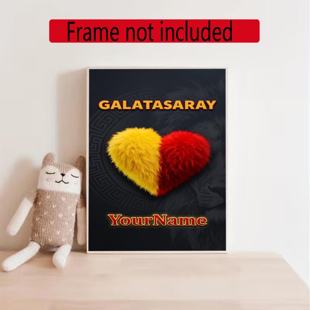 Galatasaray Customize Text Diamond Painting Round Diamond Mosaic Suitable For Beginners Diamond Painting Rhinestones Gift Frameless