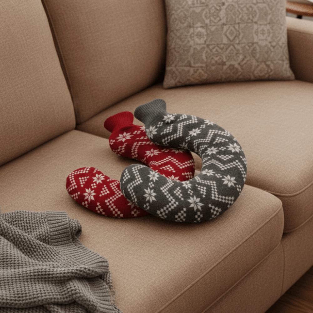 Leak-proof Hot Water Bottle Thickened Hand Warmer Household Neck Shoulder Warmer Office