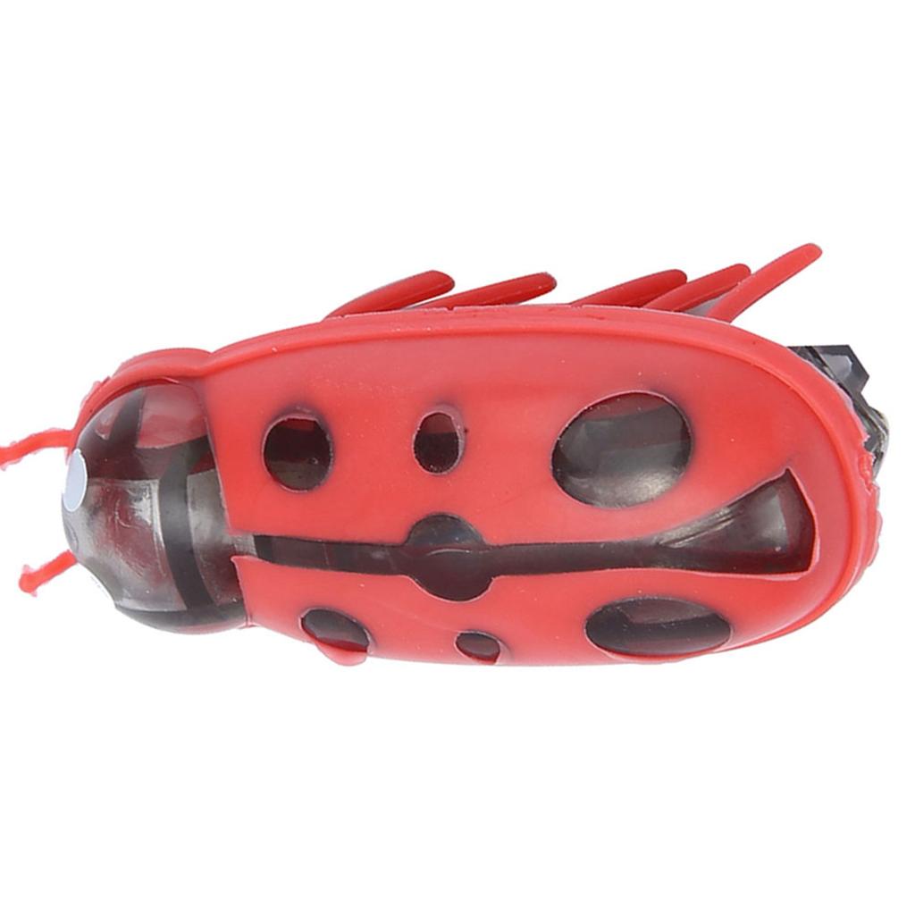 7Pcs Pet Mini Cute Ladybug Shape Electric Funny Toy Playing Interactive with Battery for Cat