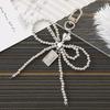 1Pc Camera Bag Key Chain Jewelry Gift Decoration Korean Cute Bow Pearl Phone Pendant Chain Charm Strap Phone Accessories