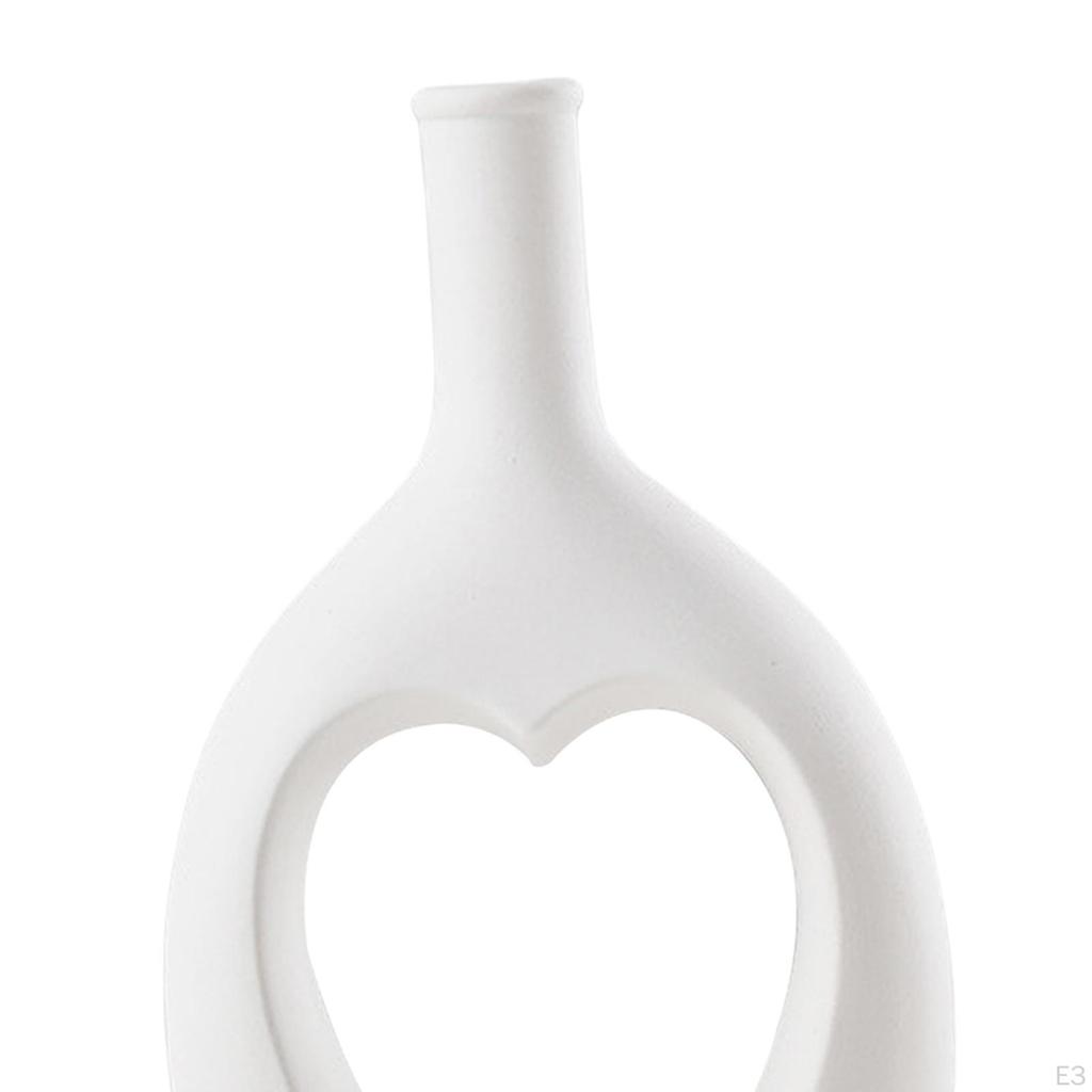 Nordic Ceramic Flower Vase Pot Centerpiece Crafts for Home Entryway