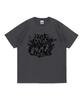 NET SOCIAL CLUB Distort Tee (Charcoal)