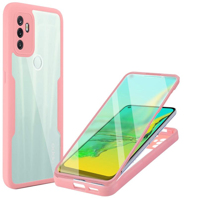 Luxury 360 Full Body Protect Clear Case For OPPO Find X5 Pro X5 Lite F19 Pro Plus Silicone Bumper Shockproof Cover For OPPO F19
