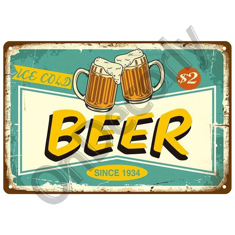 Metal Sign Whiskey Wine Alcohol Brand Tin Sign Cocktail Poster For Bar Pub Club Man Cave Vintage Drink Beer Wall Decor Art Plate