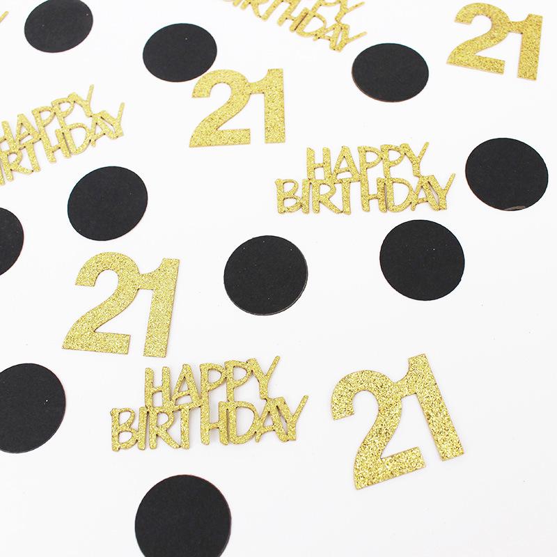 Creative Birthday Party Table Confetti Sequins for Gifts and Crafts