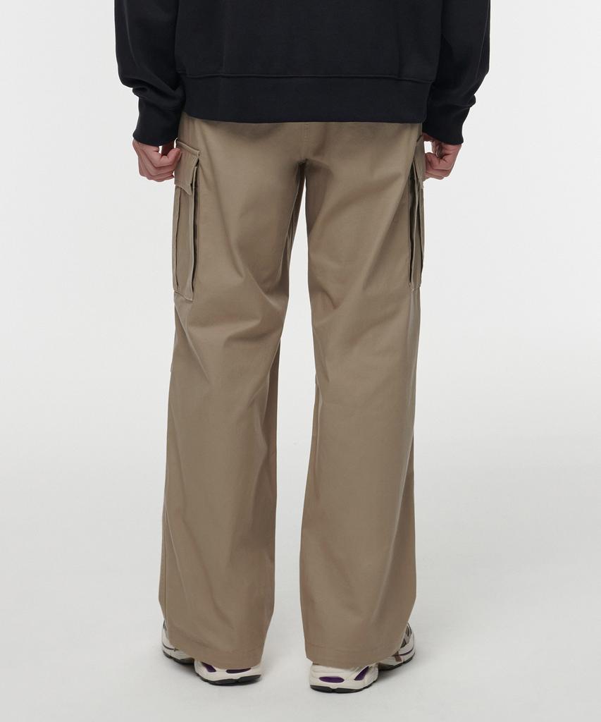 MUSINSA STANDARD Cotton Parachute Cargo Pants [Beige]