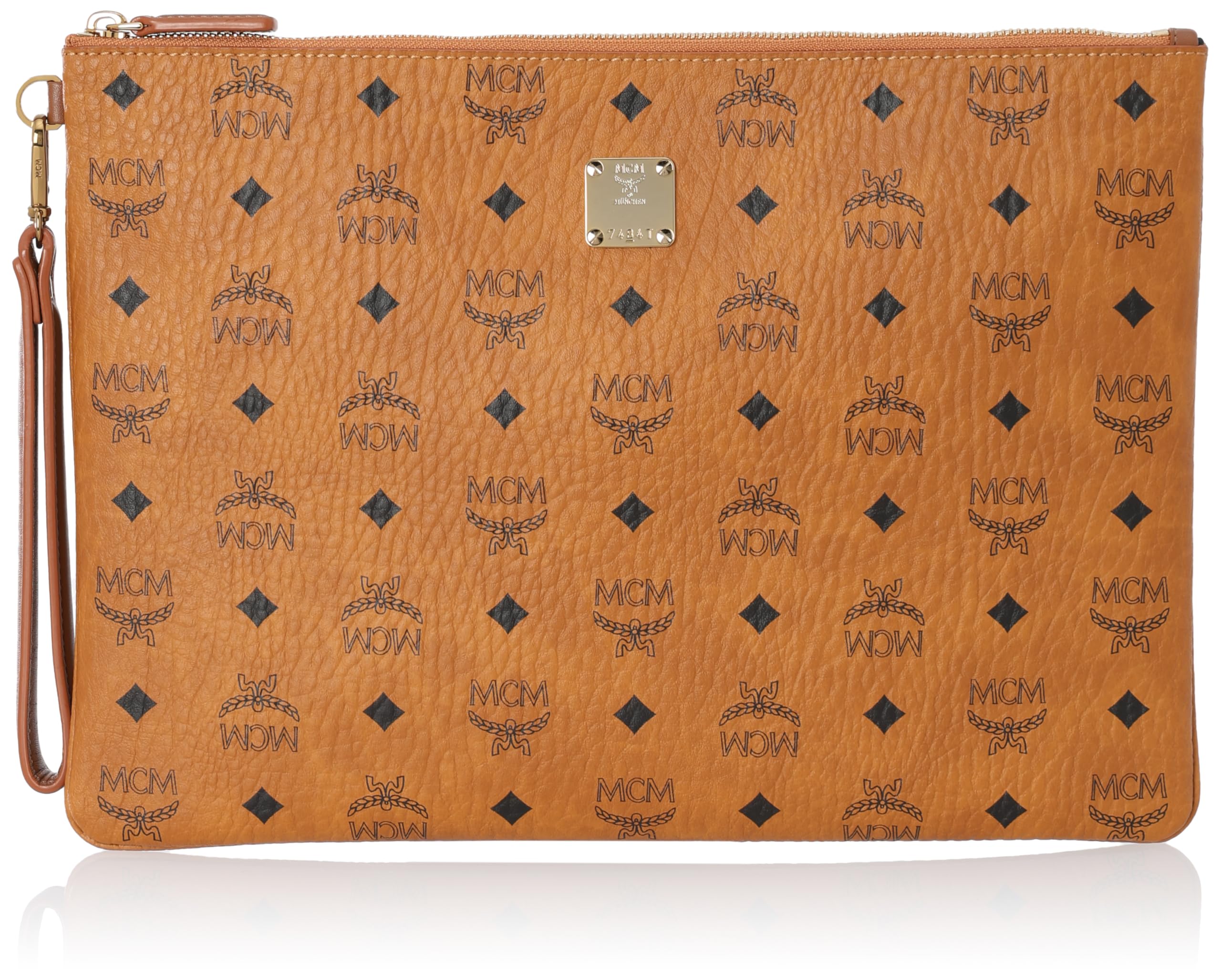 

MCM MXZ8SVI17 COGNAC Clutch Bag Men s [Used]